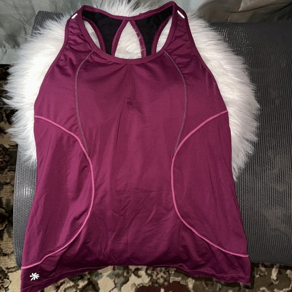 Athleta, Women’s Small, Energy Running Sports Bra Purple Tank Top - Picture 10 of 10